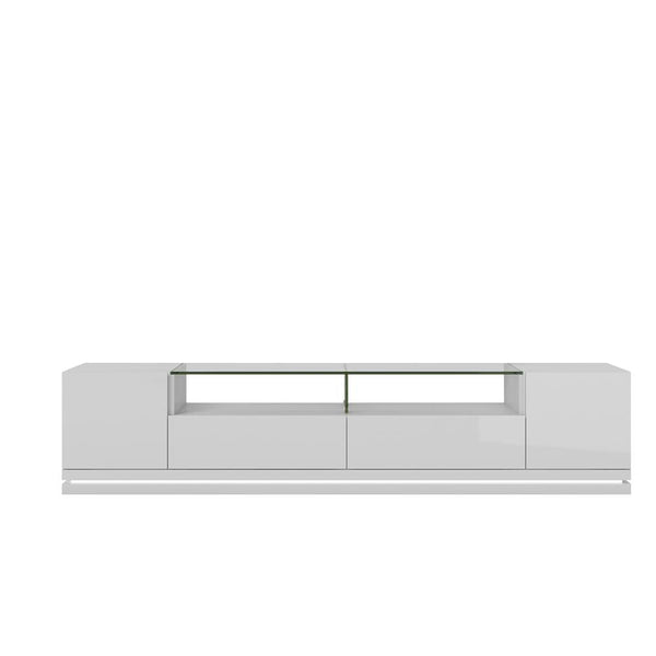 Manhattan Comfort Vanderbilt TV Stand with LED Lights | TV Stands | Modishstore-10