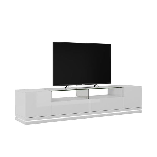 Manhattan Comfort Vanderbilt TV Stand with LED Lights | TV Stands | Modishstore-6