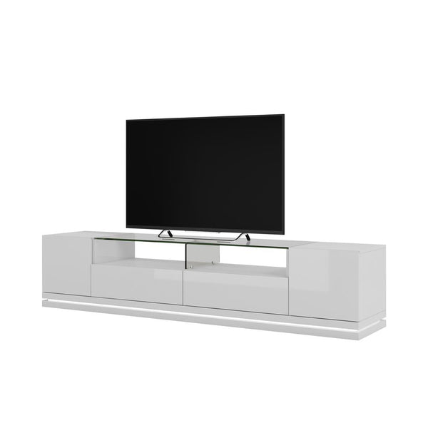 Manhattan Comfort Vanderbilt TV Stand with LED Lights | TV Stands | Modishstore-5