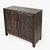 Jofran Gramercy Dark Chevron 2 Door Accent Cabinet