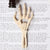 HomArt Skeleton Hand Bottle Opener - Cast Iron - Set of 6-3