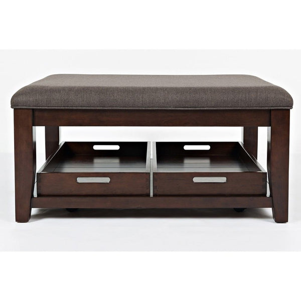 Jofran Twin Cities Ottoman Cocktail Table