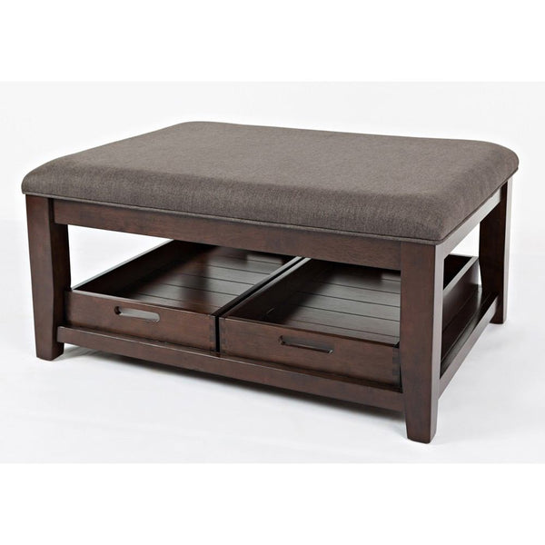 Jofran Twin Cities Ottoman Cocktail Table