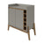 Manhattan Comfort Essence 5-Bottle Wine Buffet Stand | Sideboards | Modishstore-8