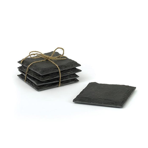 Set Of Four Slate Coasters - Set Of 2 by GO Home