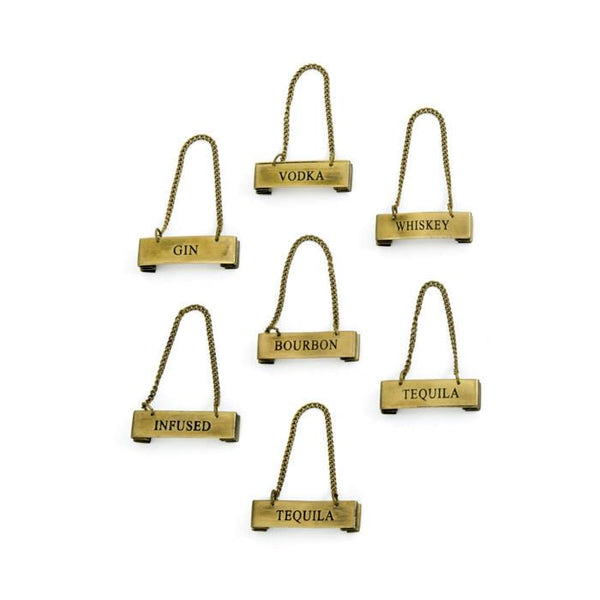 Wino Small 6 Wine Tags - Set Of 2 by GO Home