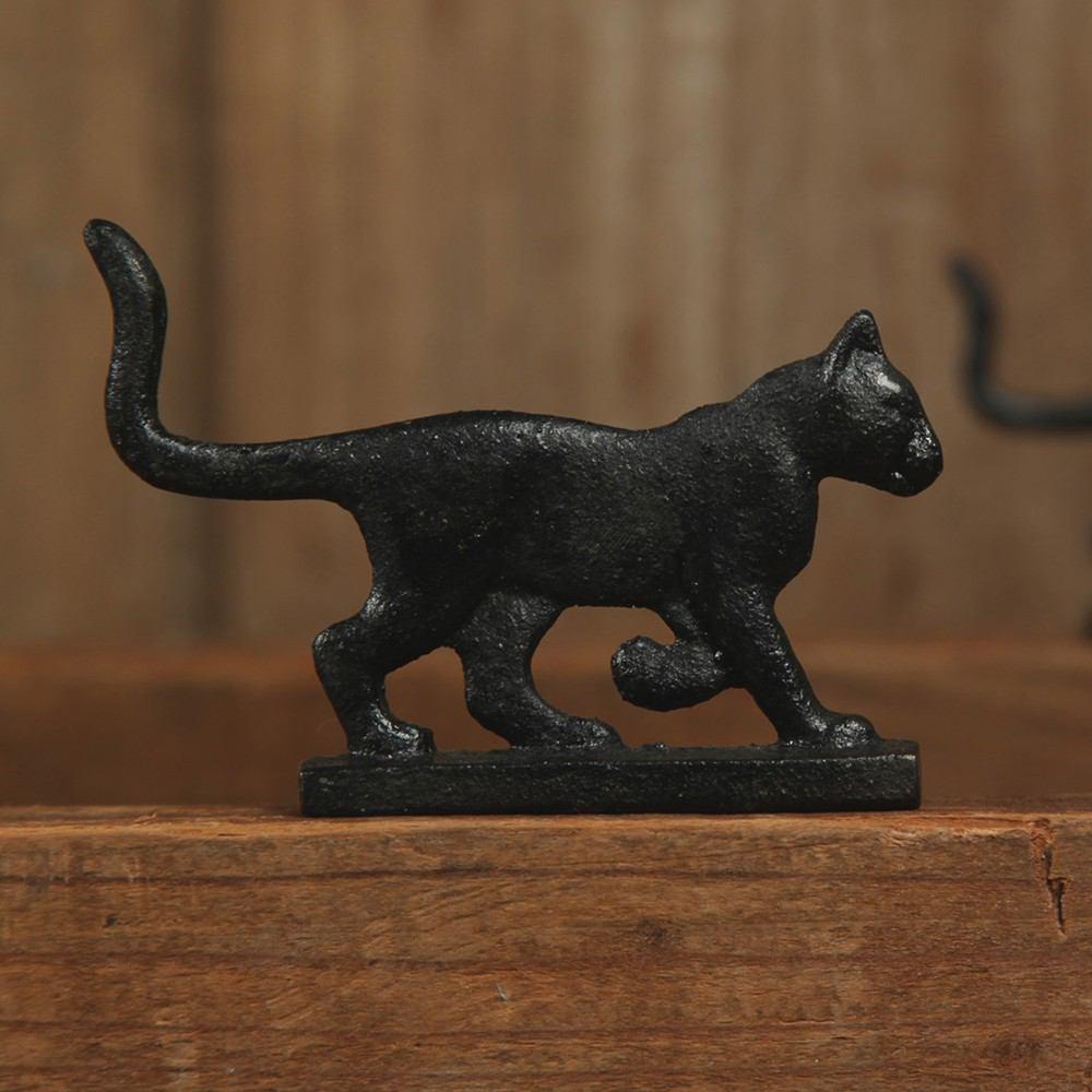 HomArt Karl on the Prowl - Cast Iron - Black - Set of 6 - Feature Image | Modishstore | Animals & Pets