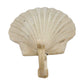HomArt Seashell Wall Hook - Cast Iron - Scallop - Antique White - Set of 4-2