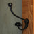 HomArt Stable Wall Hook - Black - Set of 6 - Feature Image | Modishstore | Hooks & Racks