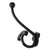 HomArt Stable Wall Hook - Black - Set of 6-2