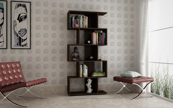 Accentuations by Manhattan Comfort Charming Petrolina Z- Shelf with 5 shelves | Bookcases | Modishstore-5