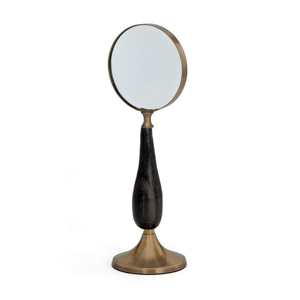 Brass Stand Up Magnifying Glass - Set of 2 by GO Home