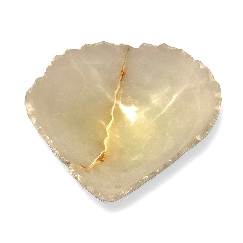 Raw Edge Natural Free Form Onyx Bowl - Small | ModishStore | Decorative Bowls