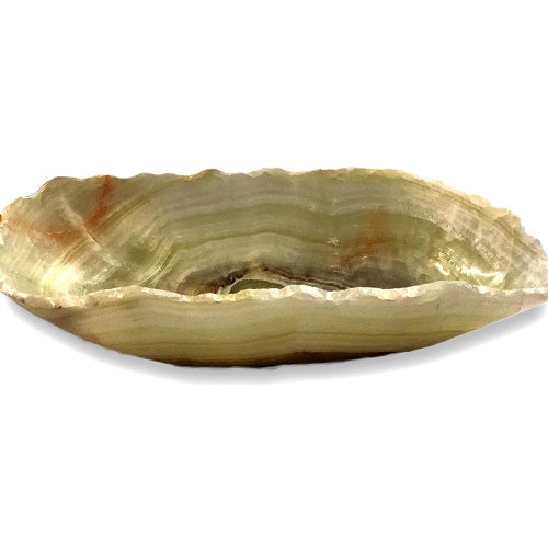 Raw Edge Natural Free Form Onyx Bowl - X-Large-5