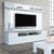 Manhattan Comfort Vanderbilt TV Stand and Cabrini 2.2 Floating Wall TV Panel with LED Lights | TV Panels | Modishstore-4
