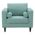 Manhattan Comfort Arthur 2-Piece Tweed Armchairs | Armchairs | Modishstore-5