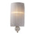 ELK Lighting Alexis 1 Light Sconce In Antique Silver - 20005/1 | Modishstore | Wall Lamps