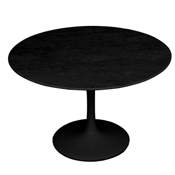 Fine Mod Imports Flower Marble Table - 32