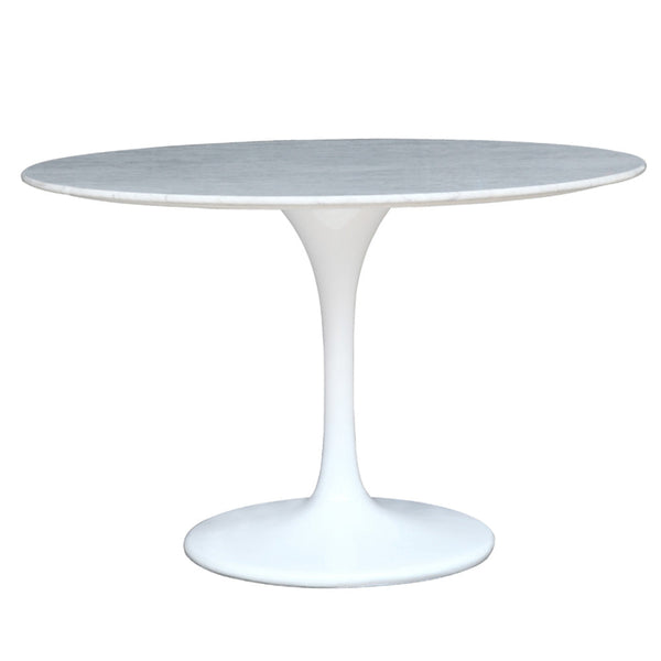Fine Mod Imports Flower Marble Table - 32