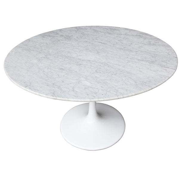 Fine Mod Imports Flower Marble Table - 32