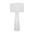 Dimond Lighting White Obelisk Table Lamp With Night Light | Modishstore | Table Lamps