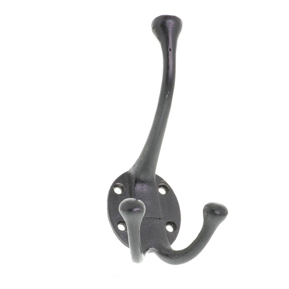 HomArt Washroom Wall Hook - Black - Set of 4-2
