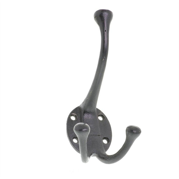 HomArt Washroom Wall Hook - Black - Set of 4-2