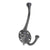 HomArt Washroom Wall Hook - Black - Set of 4-2