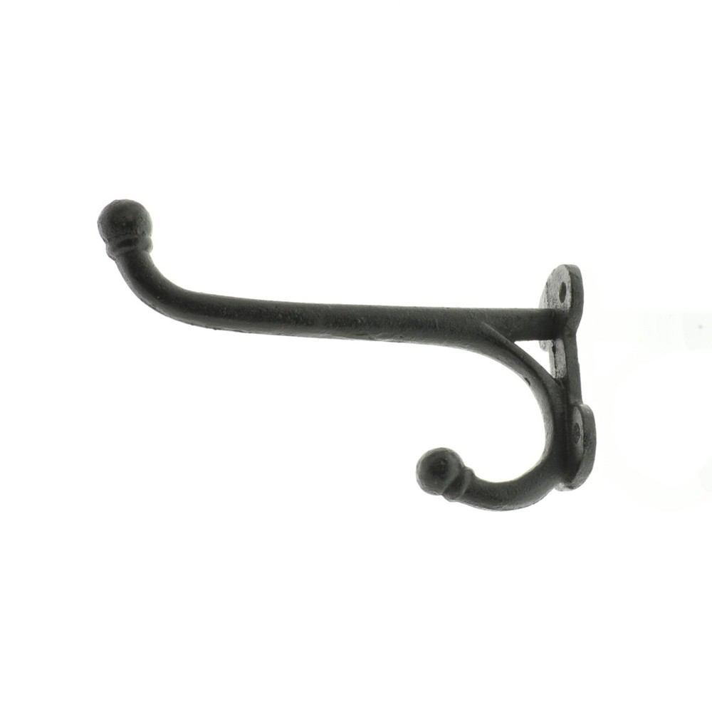 HomArt Mudroom Wall Hook - Black - Set of 4-2
