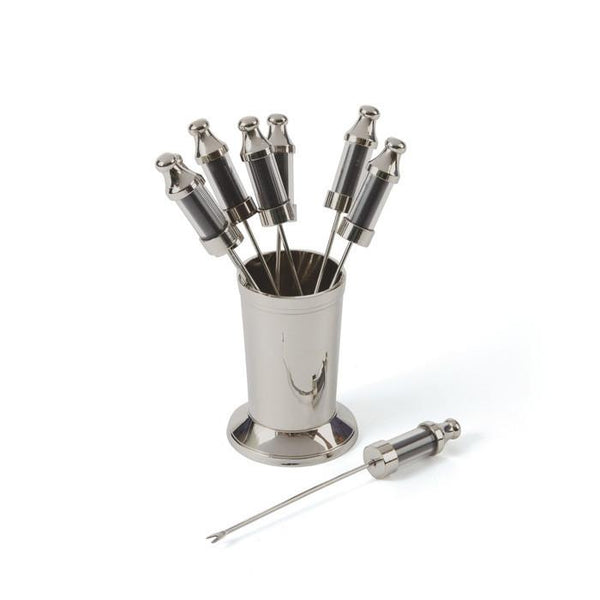 Set of Nine Oliva Picks by GO Home