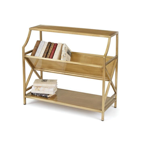 Brass Periodical Shelf by GO Home