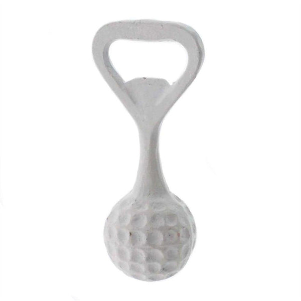 HomArt Golf Ball Bottle Opener - Antique White - Set of 6-2