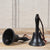 HomArt Dinner Bell - Cast Iron - Black - Set of 6-3