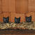 HomArt Owl Head - Cast Iron - Black - Set of 12-3