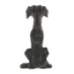 HomArt Ember the Sitting Dog - Cast Iron - Brown - Set of 12-2