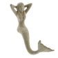 HomArt Mermaid Stocking Holder - Cast Iron - Antique White - Set of 4-2