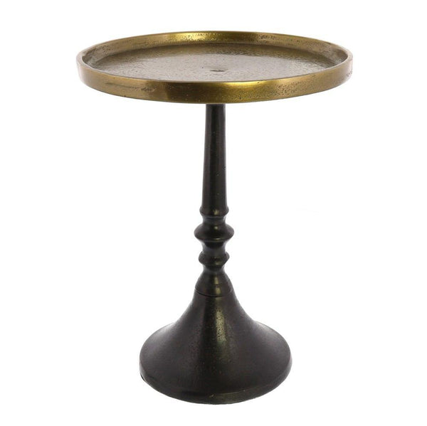 HomArt Reese Pedestal - Brass & Bronze - Med-4
