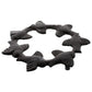HomArt Bird Trivet - Cast Iron - Black - Set of 4-3