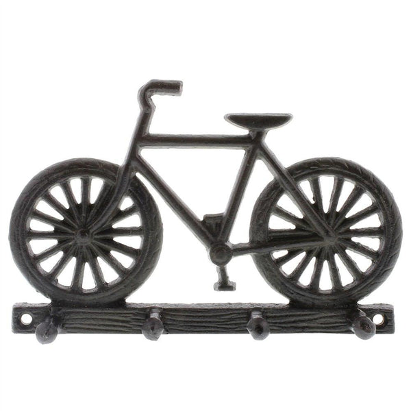 HomArt Bicycle Wall Hook - Cast Iron - Black - Set of 6-2