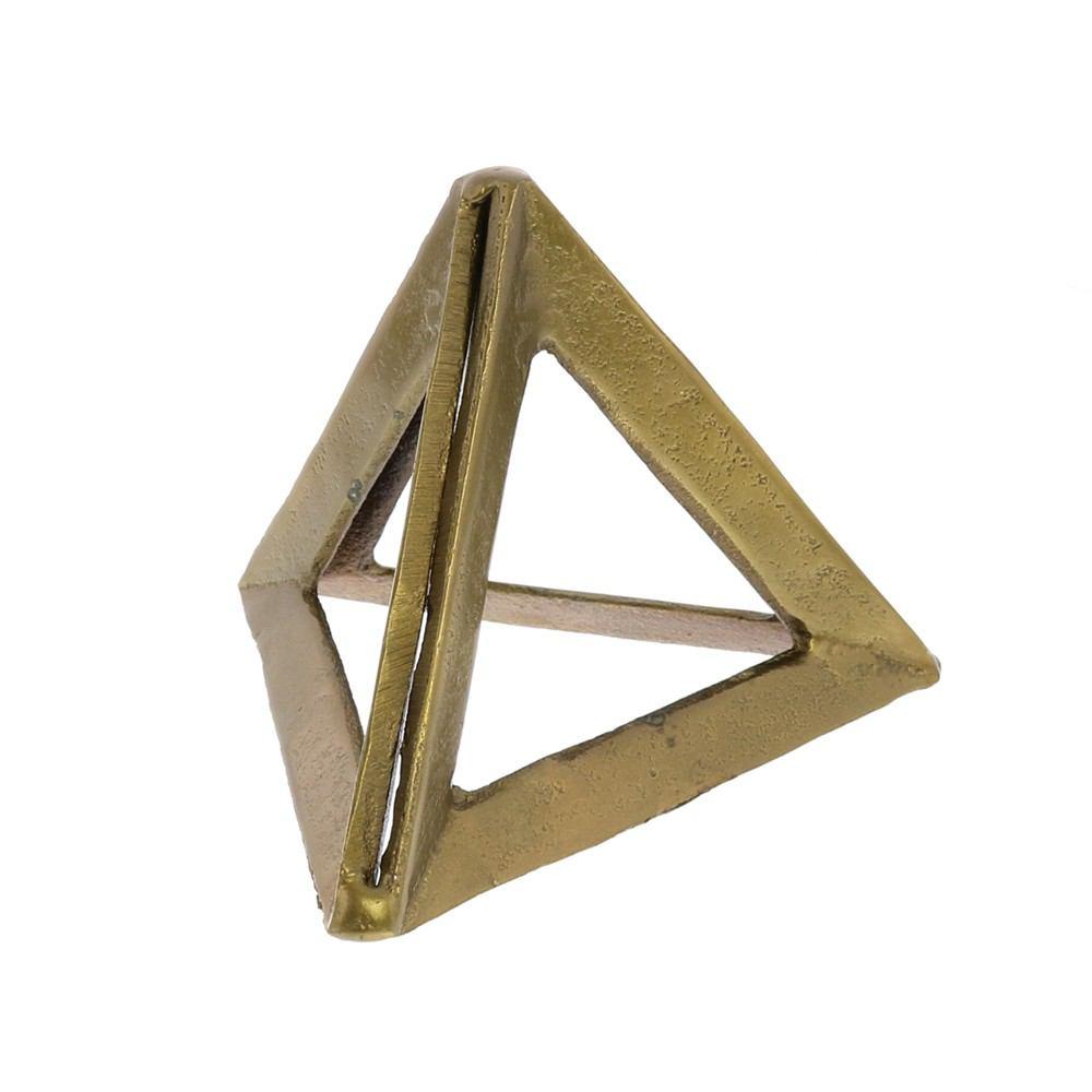 HomArt Triple Triangle - Brass - Set of 4-2