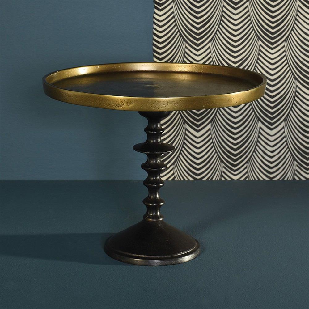 HomArt Morgan Pedestal - Brass & Bronze-6