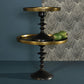 HomArt Morgan Pedestal - Brass & Bronze-5