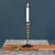 HomArt Sasha Taper Holder - Brass & Bronze - Set of 4-8