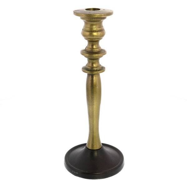 HomArt Sasha Taper Holder - Brass & Bronze - Med-4
