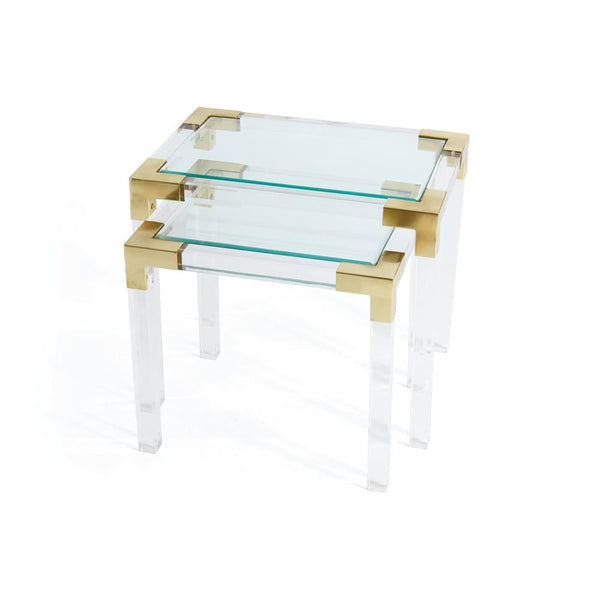 GO Home Set of Two Johanson Acrylic Tables