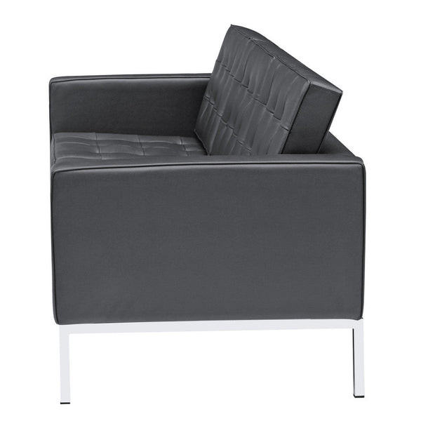 Fine Mod Imports Button Sofa in Leather | Sofas | Modishstore-9
