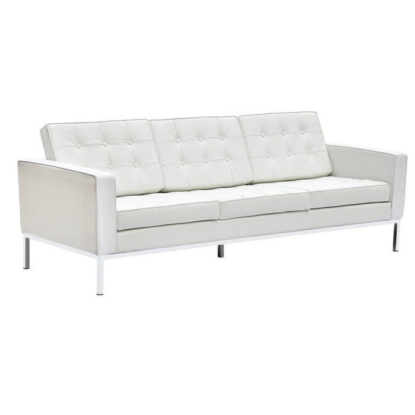 Fine Mod Imports Button Sofa in Leather | Sofas | Modishstore-6