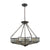 ELK Lighting Decostar 4 Light Chandelier In Oil Rubbed Bronze - 22014/4 | Modishstore | Chandeliers