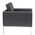 Fine Mod Imports Button Arm Chair in Leather | Armchairs | Modishstore-7