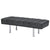 Fine Mod Imports Classic Leather Bench 2 Seater | Stools & Benches | Modishstore-2